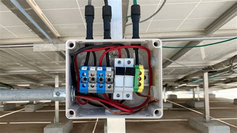 junction box on rv roof|roof mount solar junction box.